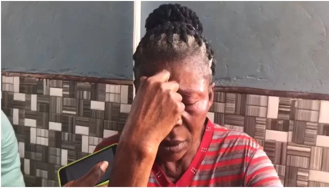 The mother of the victim, Maame Oparebea