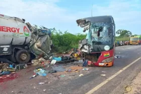 Several lives were lost in the accident at Gomoa Okyereko in the Central Region in May 2023