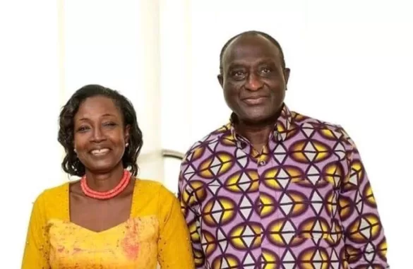 Alan and wife Patricia Christabel Kyerematen