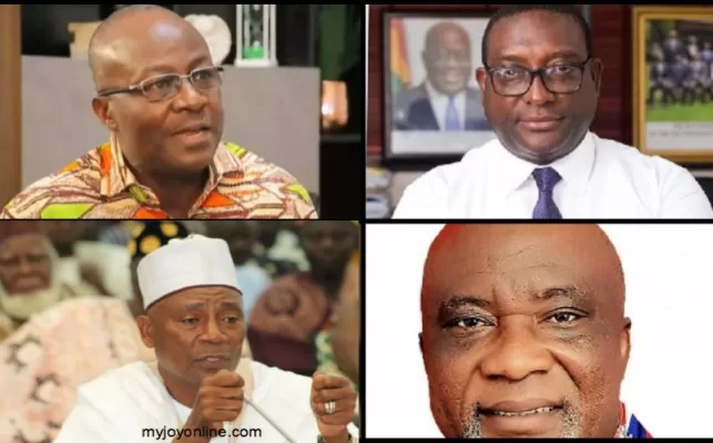 The four are no longer considered members of the NPP