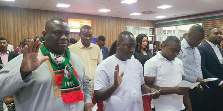 Sam George, Israel Susuli lead Greater Accra NDC Youth Working Committee into election 2024
