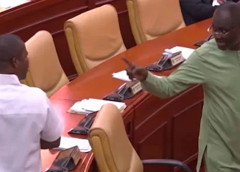 Ken Agyapong and Sylvester Tetteh face off in Parliament [VIDEO]