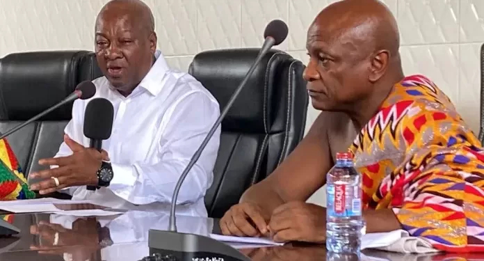 Togbe Afede ‘open to’ becoming Mahama’s Running mate