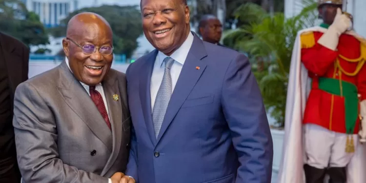 President Ouattara commends Akufo-Addo’s leadership, achievements in spite of global challenges