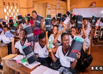 BKQ Foundation empowers young women with sanitary pad donations