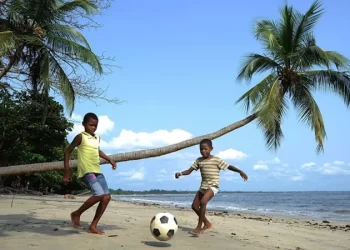 Coastal Gabon is home to many beaches