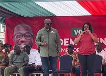 Former president John Dramani Mahama