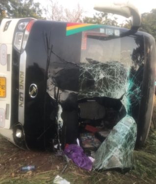 Three dead, several injured in accident on Cape Coast-Accra highway
