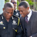 Inspector-General of Police, Mr. Christian Tetteh Yohuno, (left), in a tete-a-tete with Special Prosecutor, Mr. Kissi Agyebeng