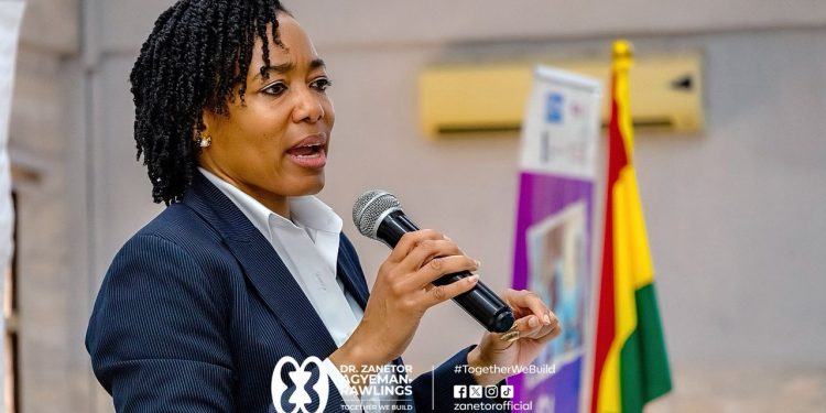 Dr. Zanetor Agyeman-Rawlings cautions youth against taking Ghana’s peace for granted
