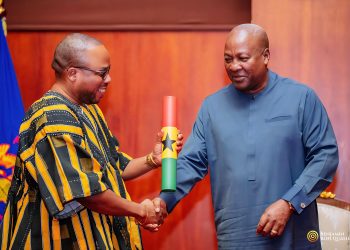 Benjamin Quashie sworn in as Ghana’s High Commissioner to South Africa