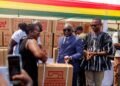 Seidu Agongo tells youth to match talent with hard work as 10,000 sewing machine drive begins